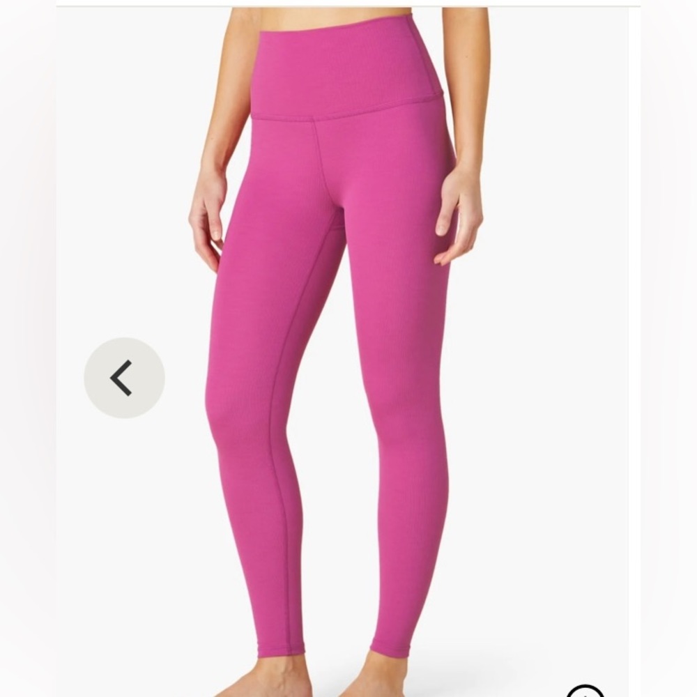 Beyond yoga Heather Rib High Waist Midi Legging pesoh - Picture 2 of 6